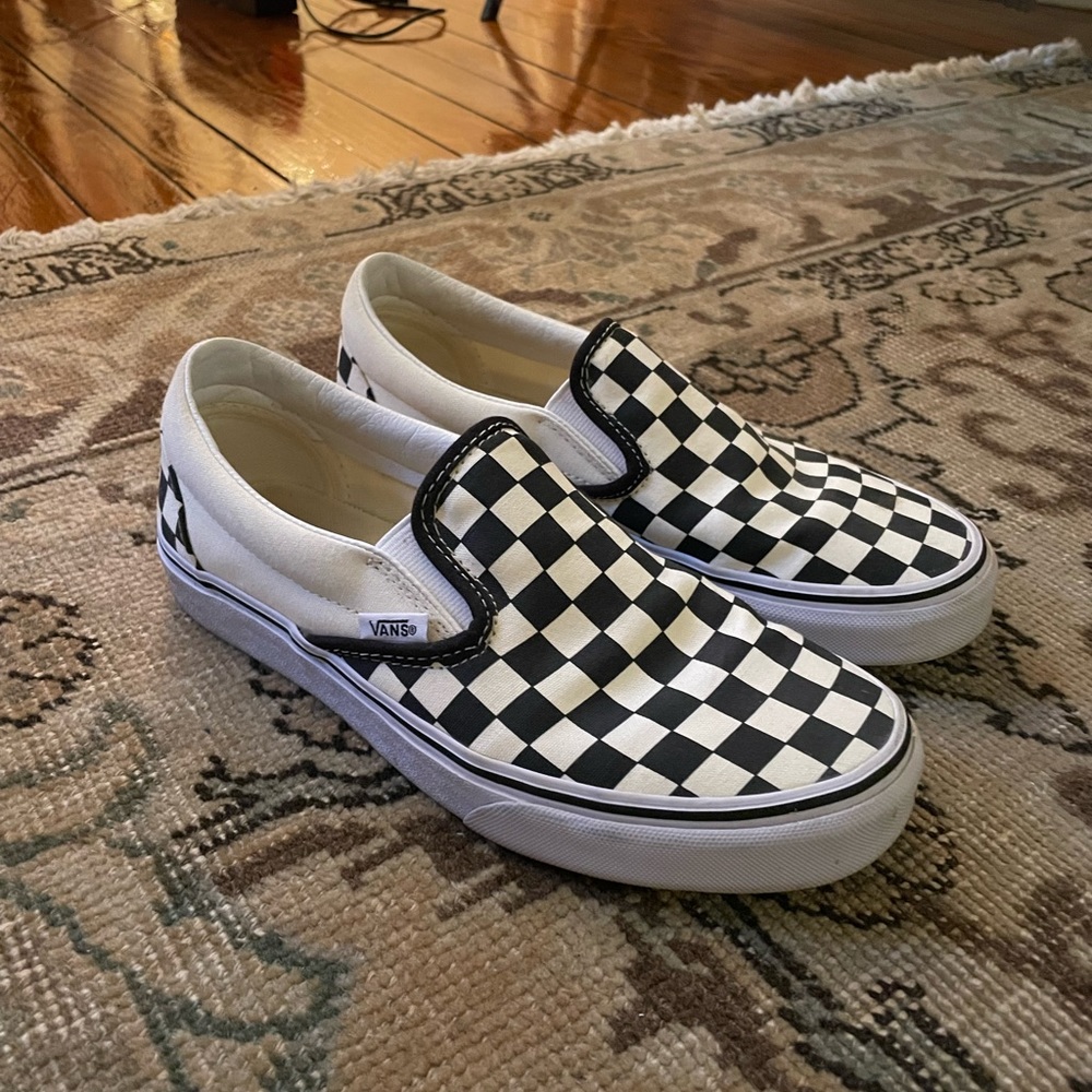 Checkered vans